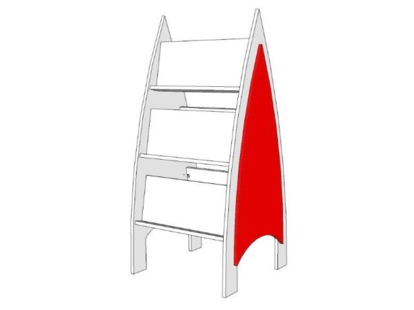Akaroa Children'S Double Sided Book Display - 3 Tier