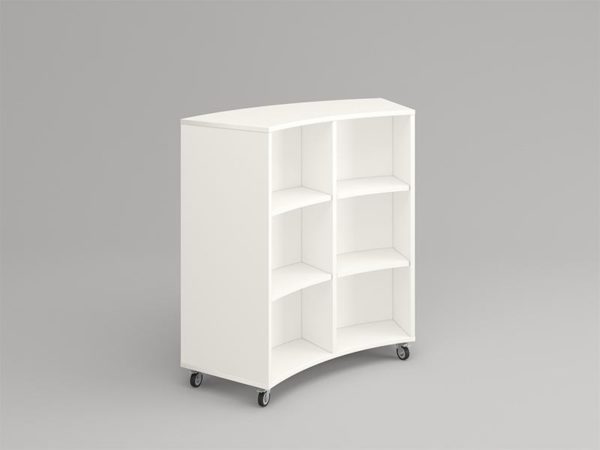 Arc Curved Shelving 3 Tier