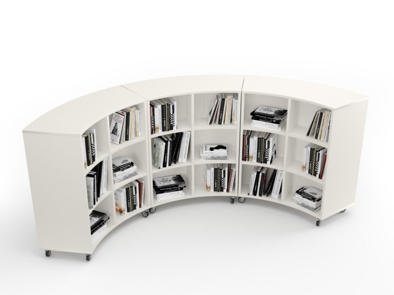 Arc Curved Shelving 3 Tier - Image 2