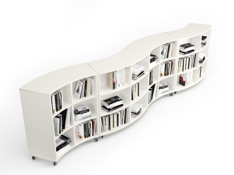 Arc Curved Shelving 3 Tier - Image 3