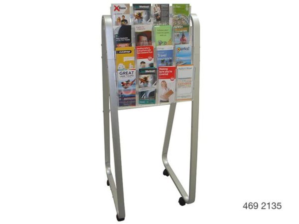 Dle Single-Sided Lit Loc Easel Floor Stands