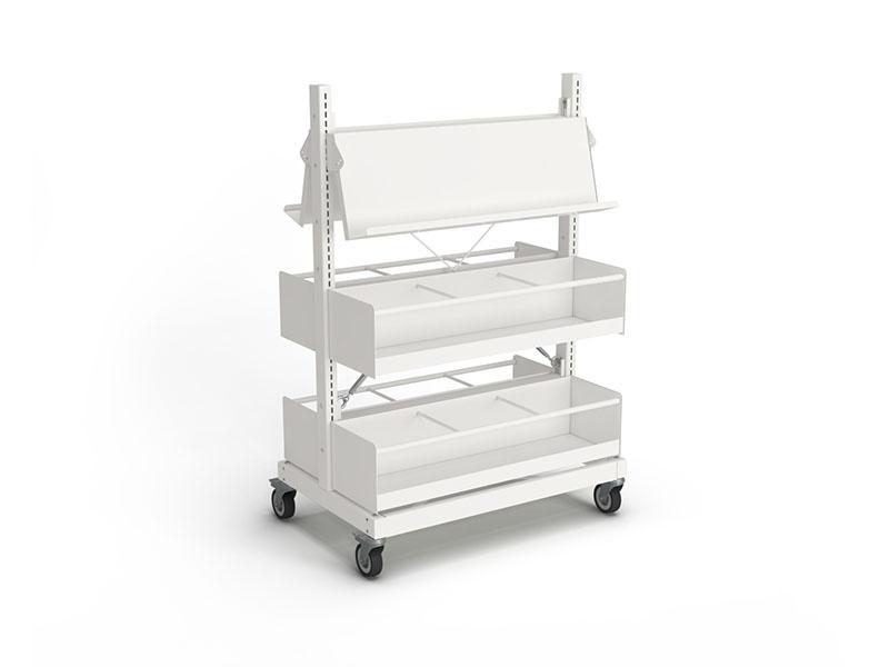 Intraspec Mobile Shelving 1260Mm Graphic Novel / Picture Book