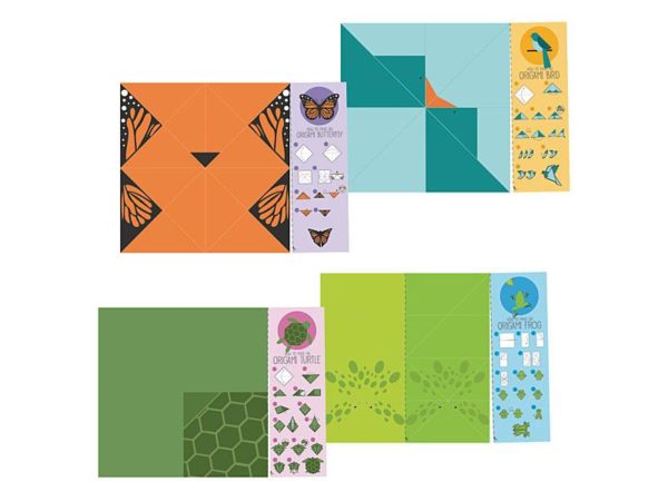 Origami Animal Activity Bookmarks - Set 2