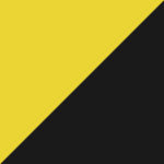 Yellow in Black Powdercoat Frame