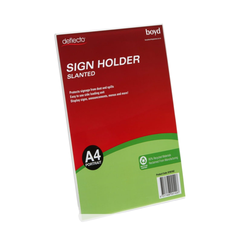 Slanted Sign Holders - Portrait - Image 2