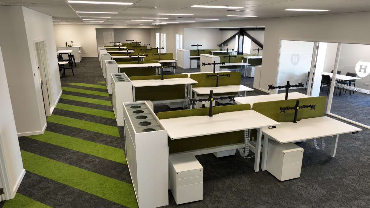 Higgins Contractors Limited office design