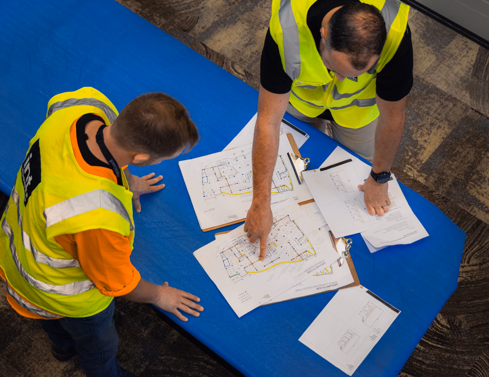 We design furniture and layouts that seamlessly integrate with your technology needs.