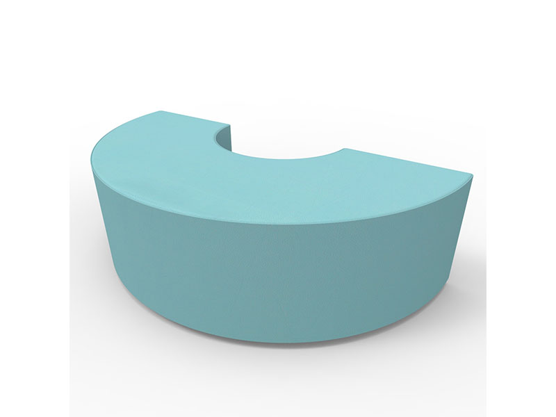 Half Circle Ottoman - Image 2