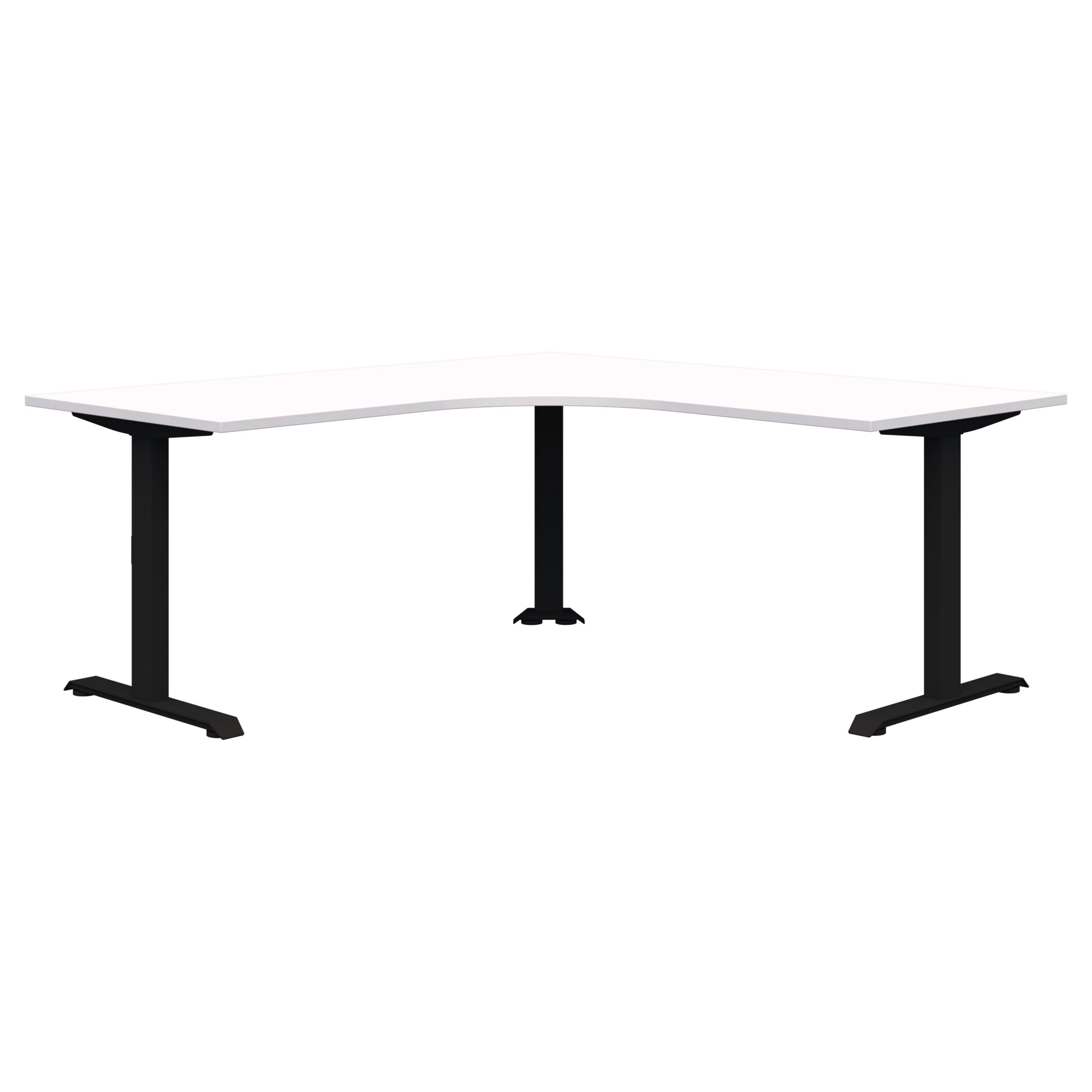 Peak II Fixed Height Corner Workstation - Image 15