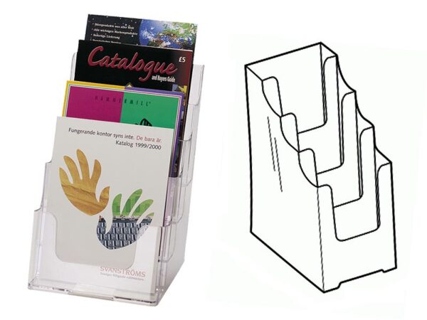 Multi-Tier Brochure Holders - A5