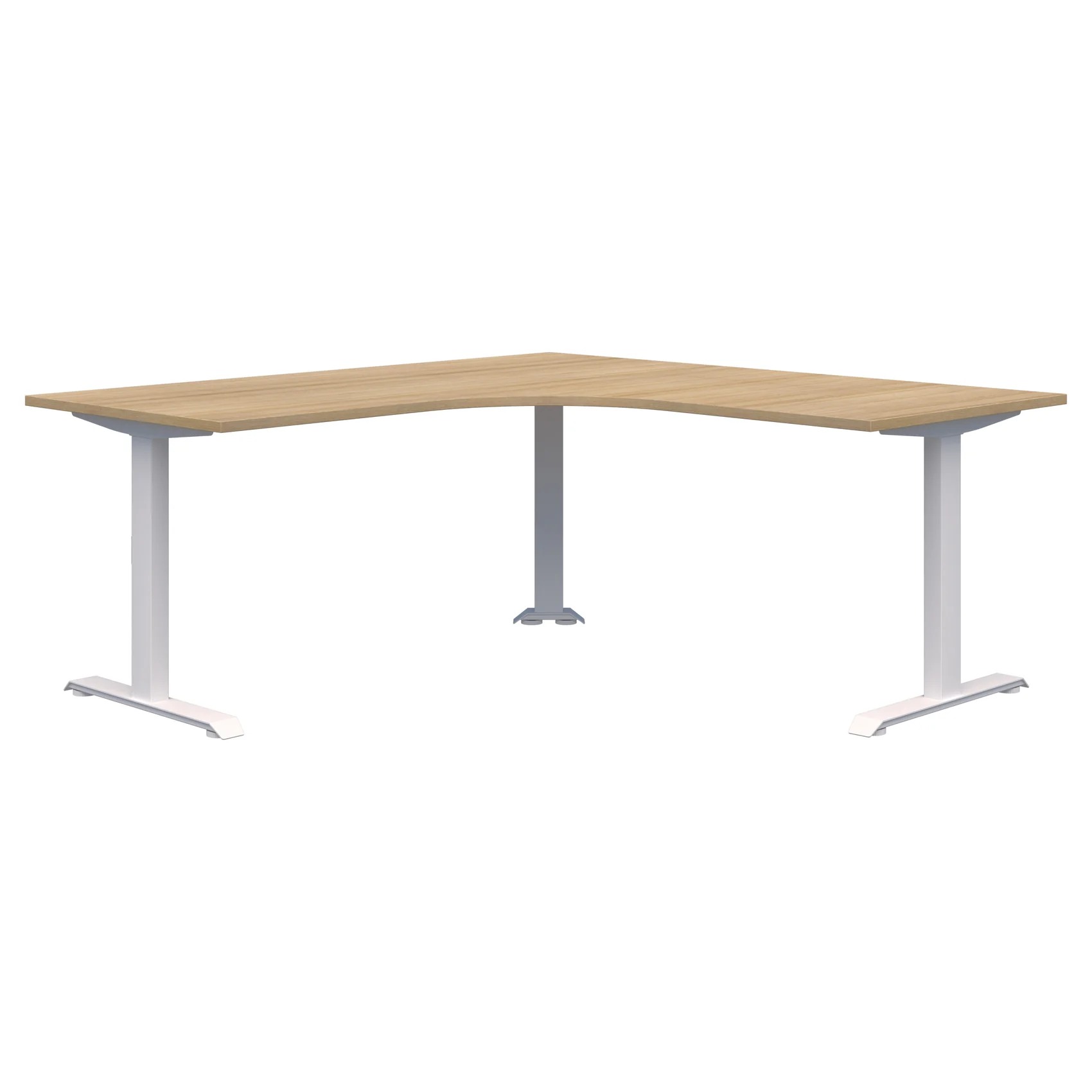 Peak II Fixed Height Corner Workstation - Image 29