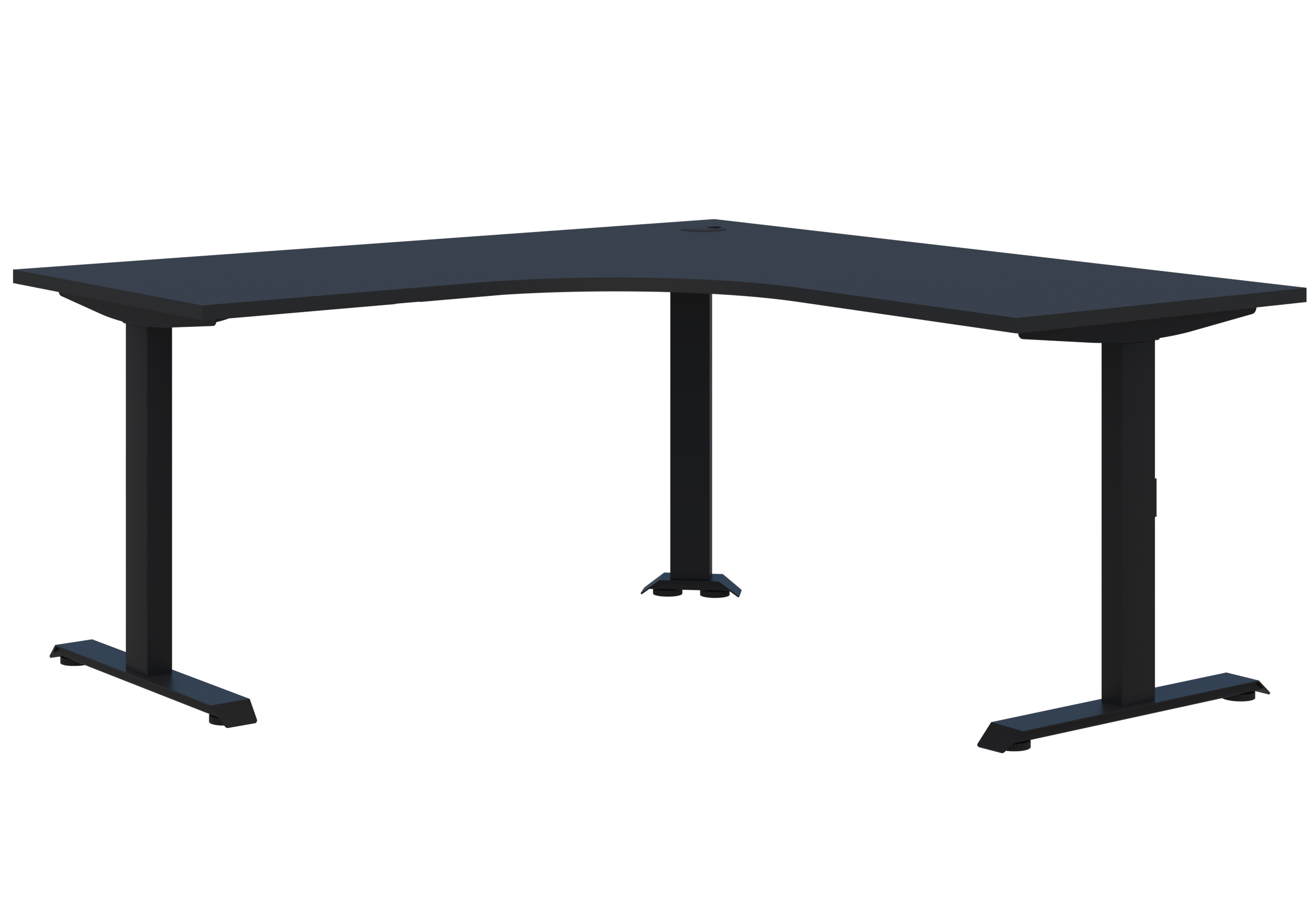 Peak II Fixed Height Corner Workstation