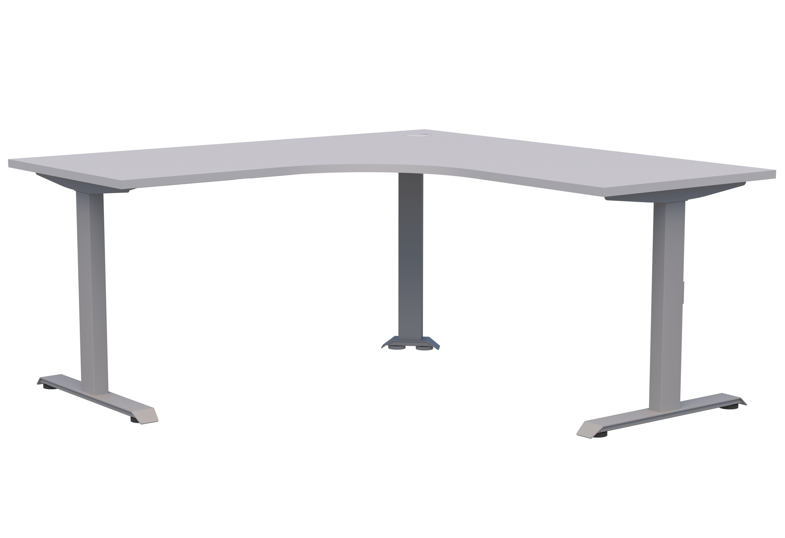 Peak II Fixed Height Corner Workstation - Image 18