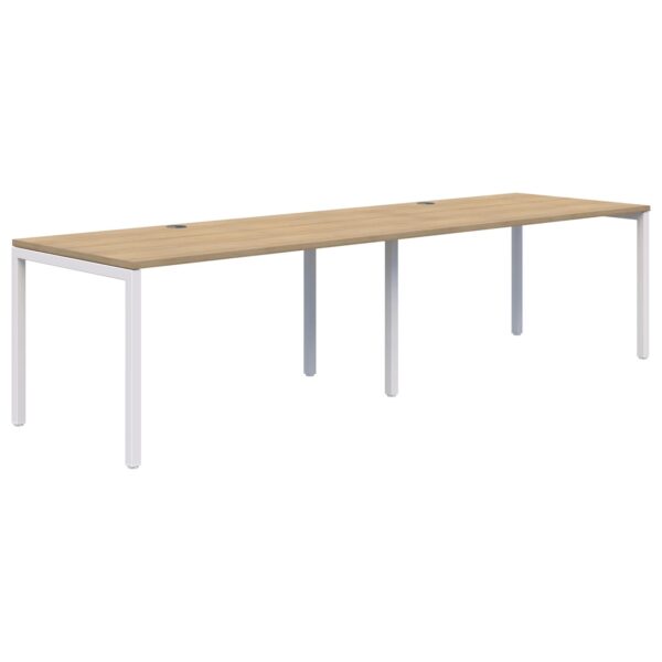 Avero Fixed Height Back to Back 2 Pod Desk