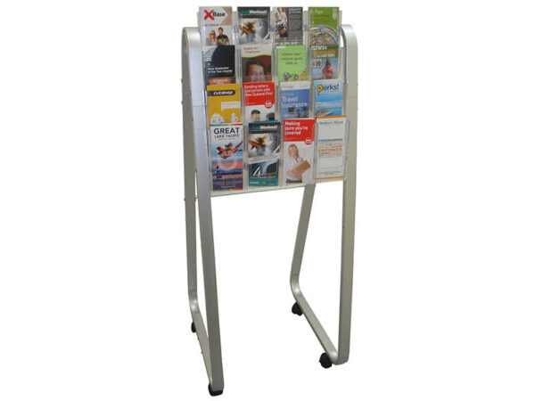 DLE Single-Sided Lit Loc Easel Floor Stands