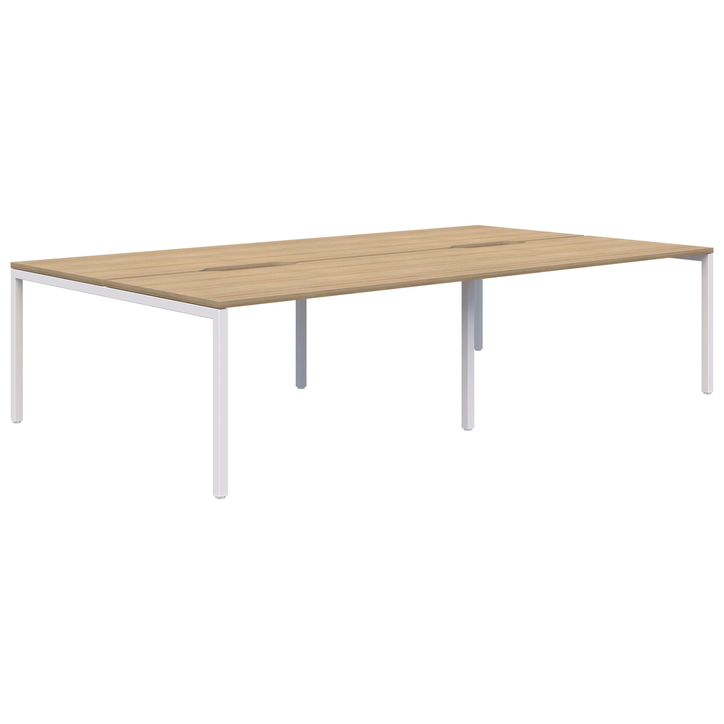Avero Fixed Height Back to Back 4 Pod Desk - Image 10