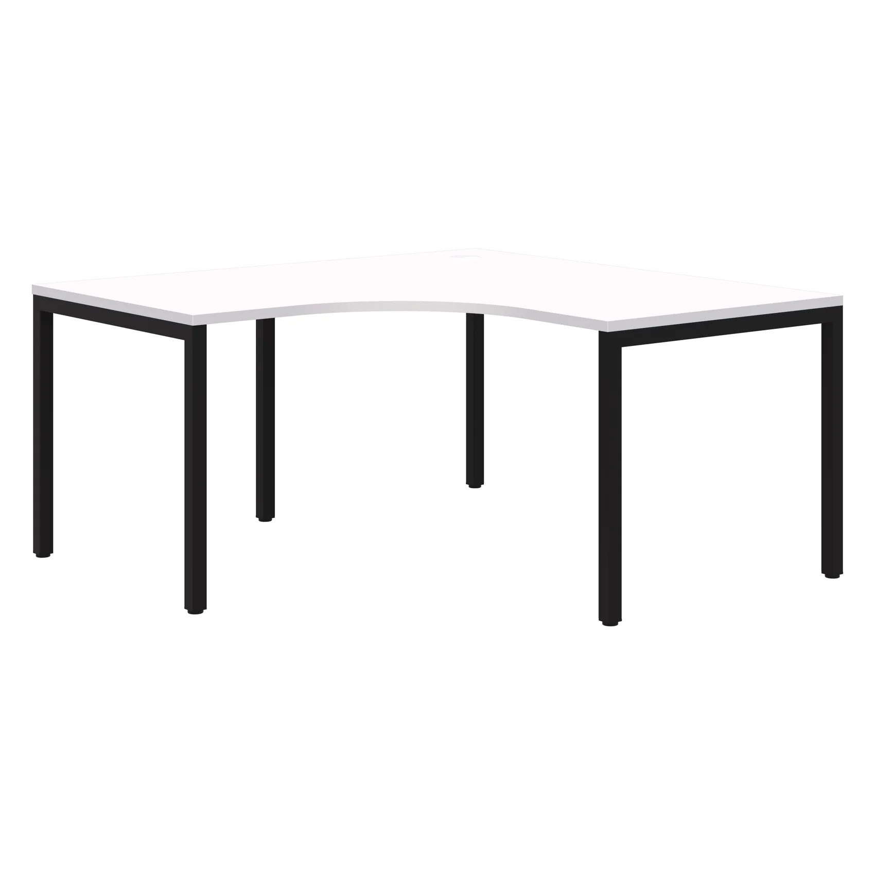 Avero Fixed Height Desk 90 Degree Corner Workstation - Image 5