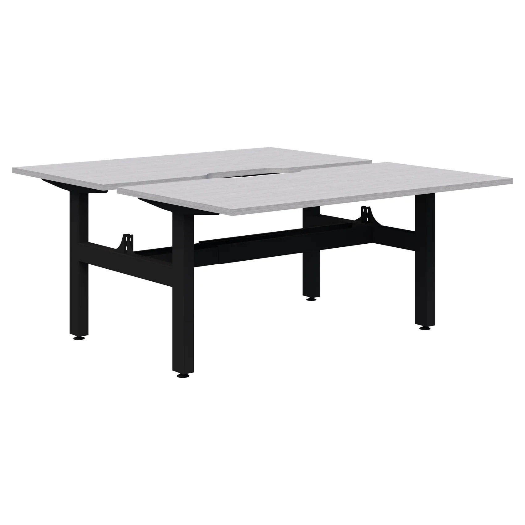 Peak II Fixed Height Back to Back 2 Pod Desk - Image 5