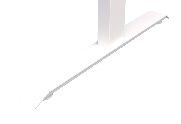 Duo II Express Electric Height Adjustable Desk White Frame with 1500mm x 800mm White Top