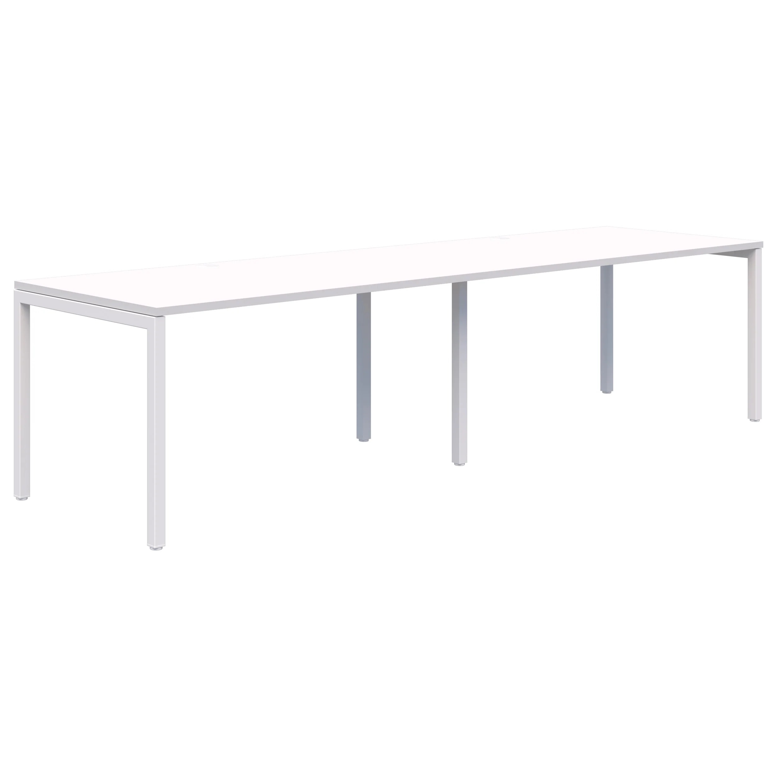 Avero Fixed Height Back to Back 2 Pod Desk - Image 9