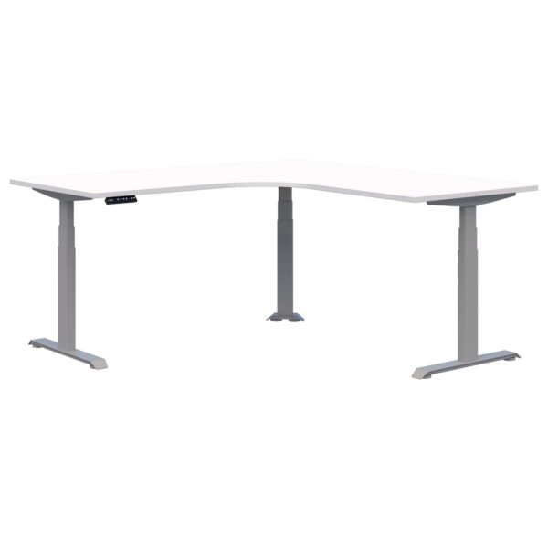 Peak II Electric Height Adjustable Corner Workstation