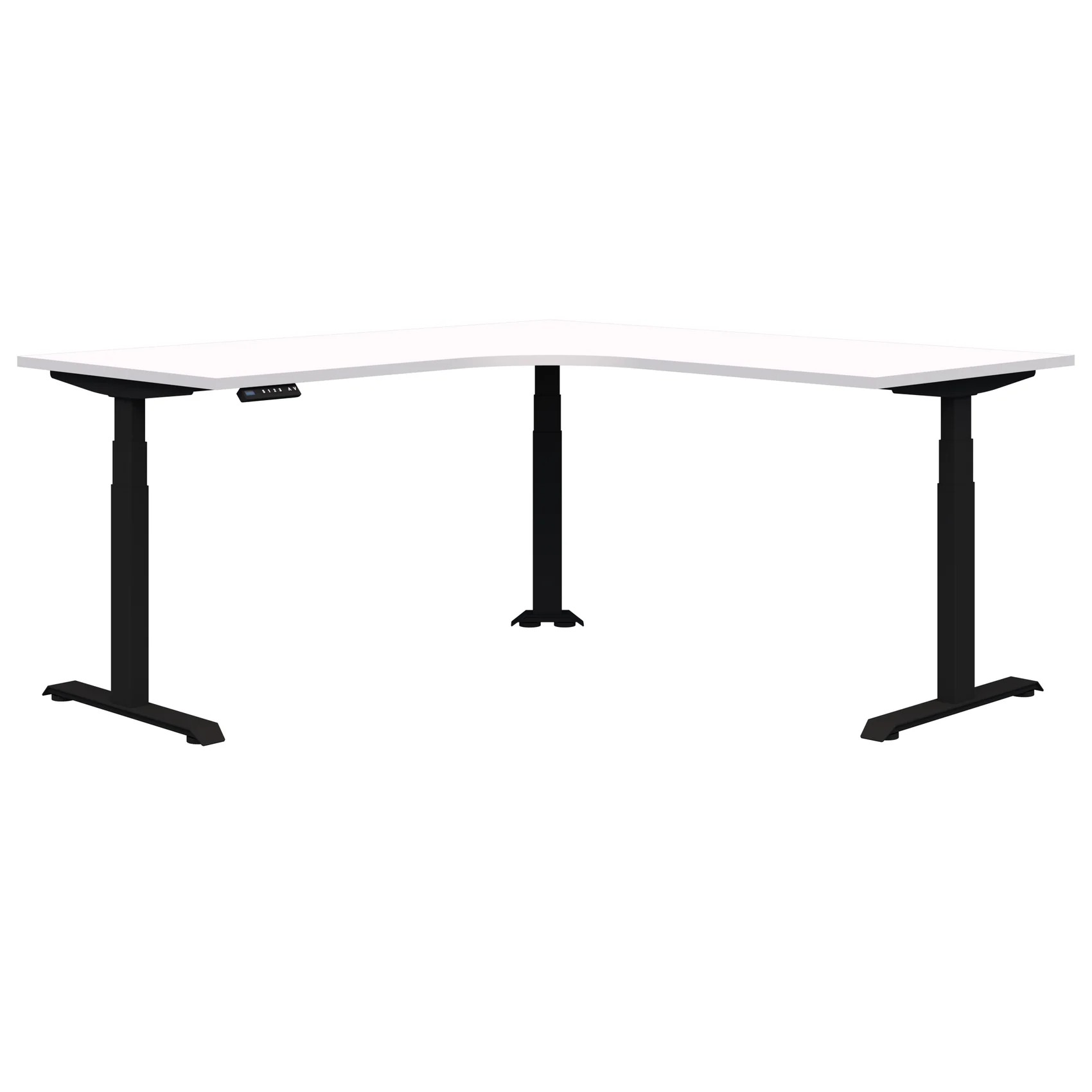 Peak II Electric Height Adjustable Corner Workstation - Image 9