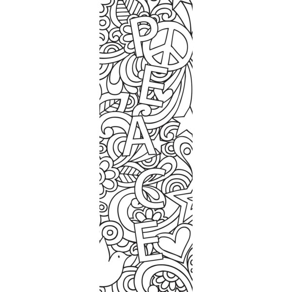 Colour Craze Positive Words Bookmarks