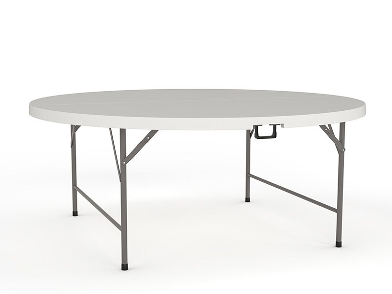 Peak Round Folding Trestle Table - Image 4