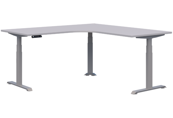 Peak II Electric Height Adjustable Corner Workstation