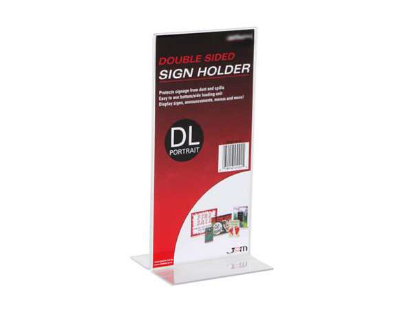 Upright Double Sided Sign Holder - Portrait