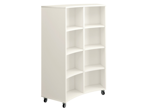 Arc Curved Shelving 4 Tier Fiction