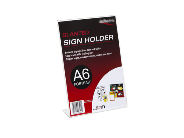 Slanted Sign Holders - Portrait - Image 3
