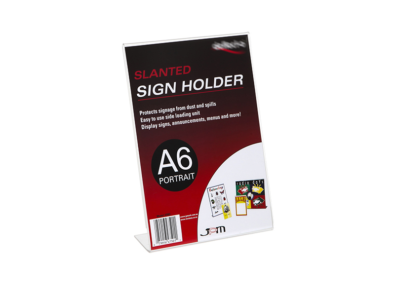 Slanted Sign Holders - Portrait - Image 3