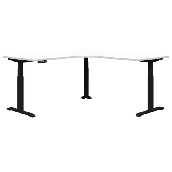 Peak II Electric Height Adjustable Corner Workstation