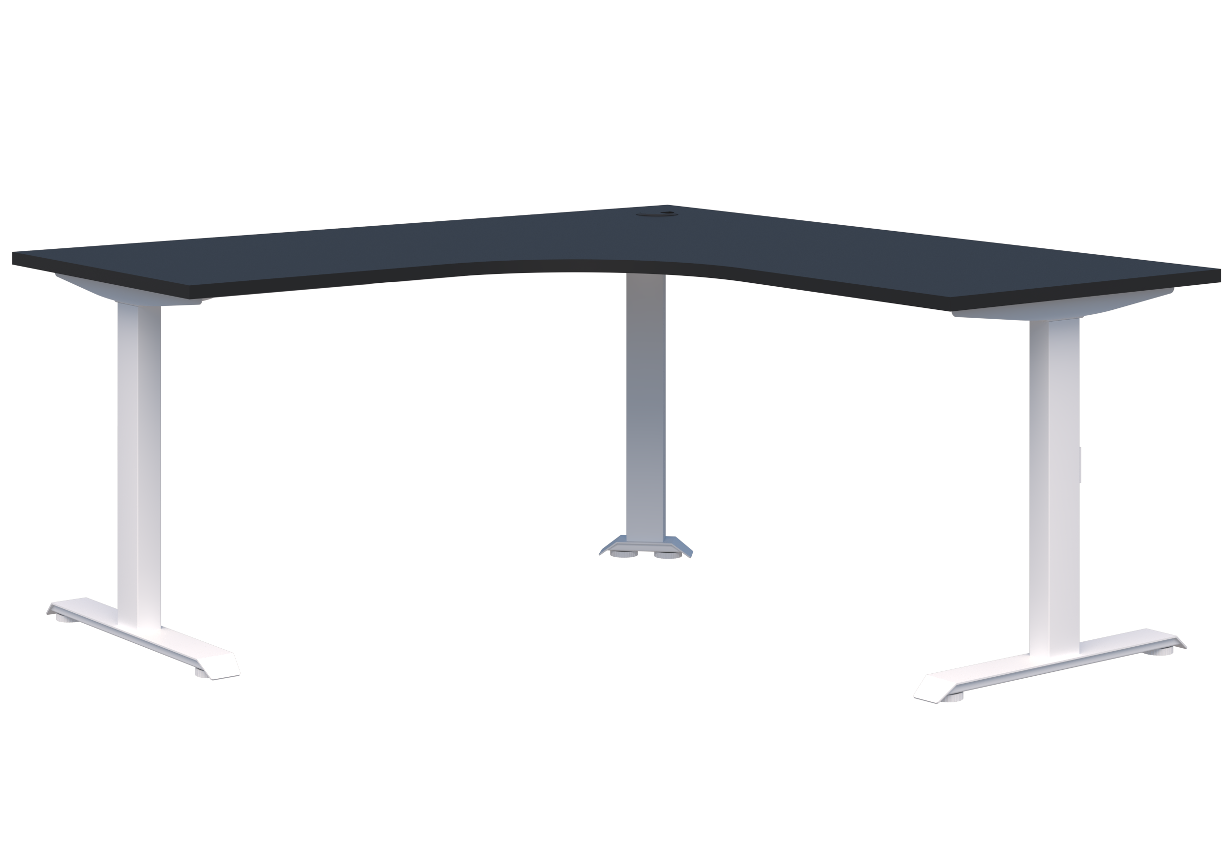 Peak II Fixed Height Corner Workstation - Image 28