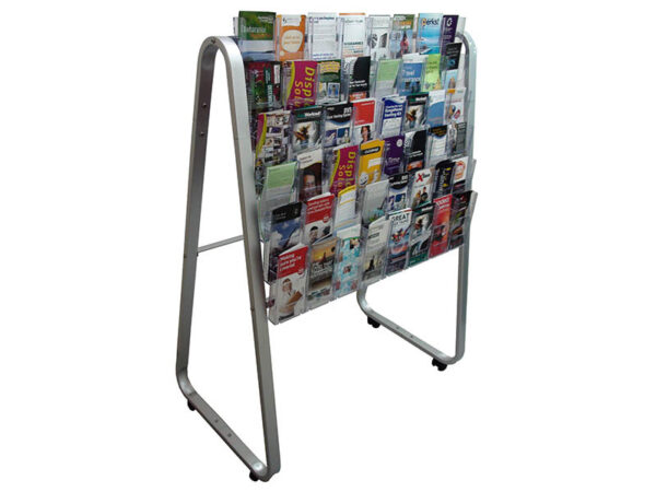 DLE Single-Sided Lit Loc Easel Floor Stands