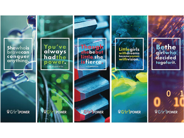 Girl Power Bookmarks