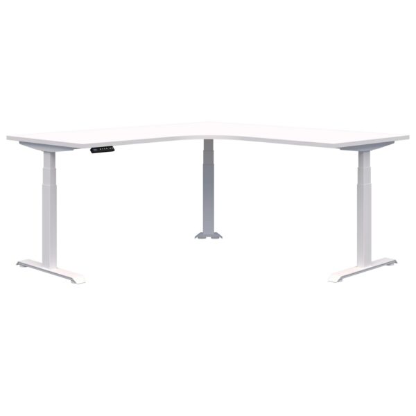 Peak II Electric Height Adjustable Corner Workstation