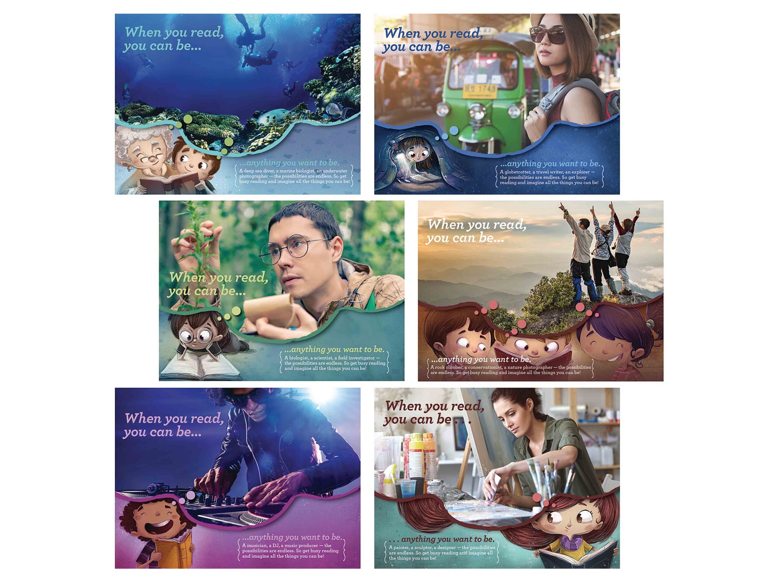 You Can Be Poster Set