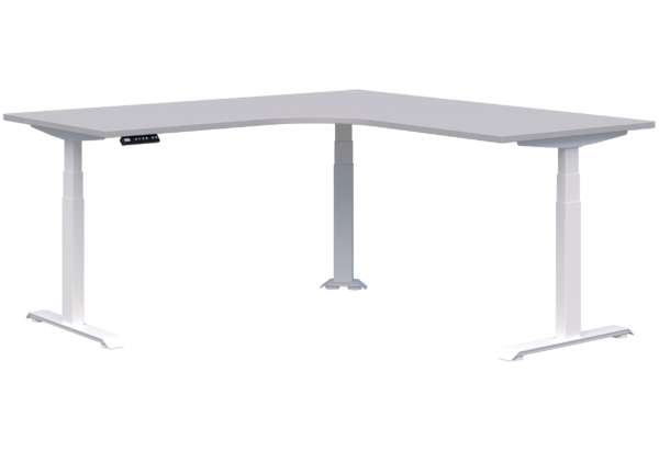 Peak II Electric Height Adjustable Corner Workstation