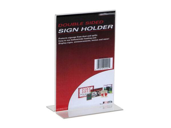 Upright Double Sided Sign Holder - Portrait
