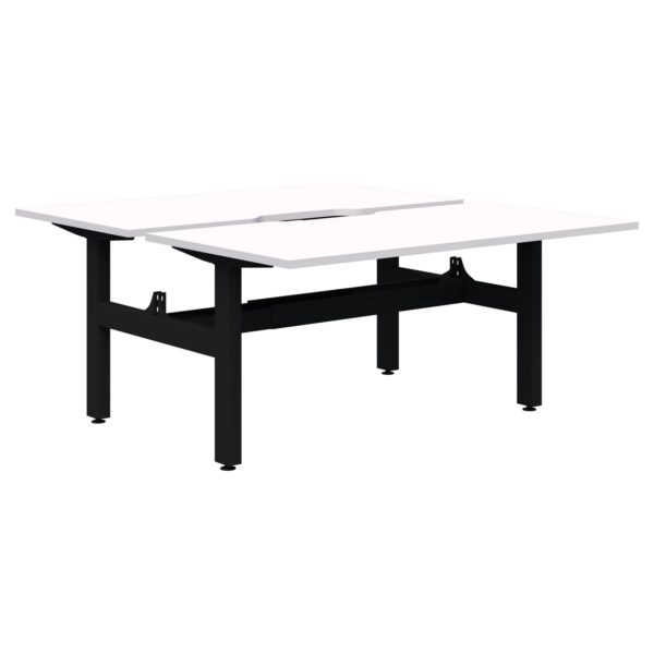 Peak II Fixed Height Back to Back 2 Pod Desk