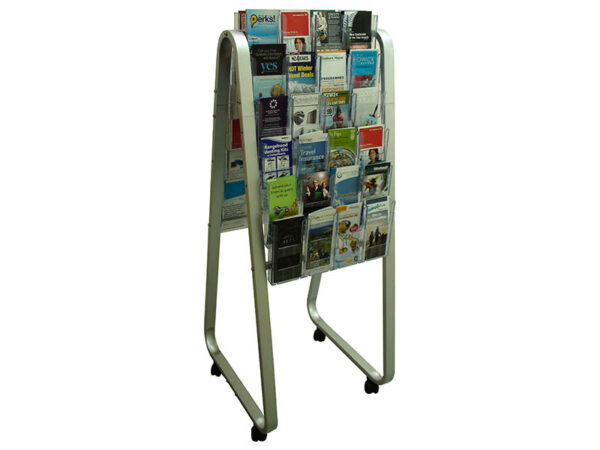 DLE Double-Sided Lit Loc Easel Floor Stands