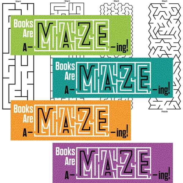 Maze Craze Bookmarks