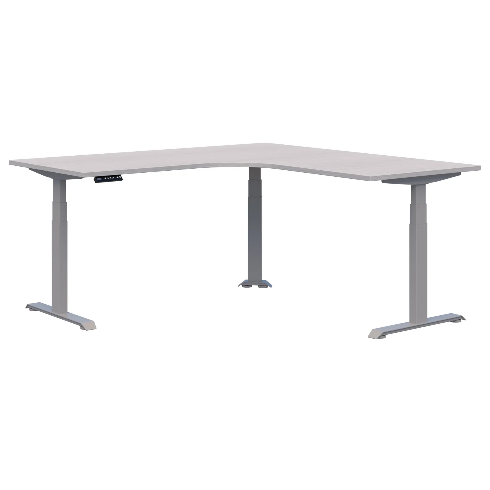 Peak II Electric Height Adjustable Corner Workstation - Image 21