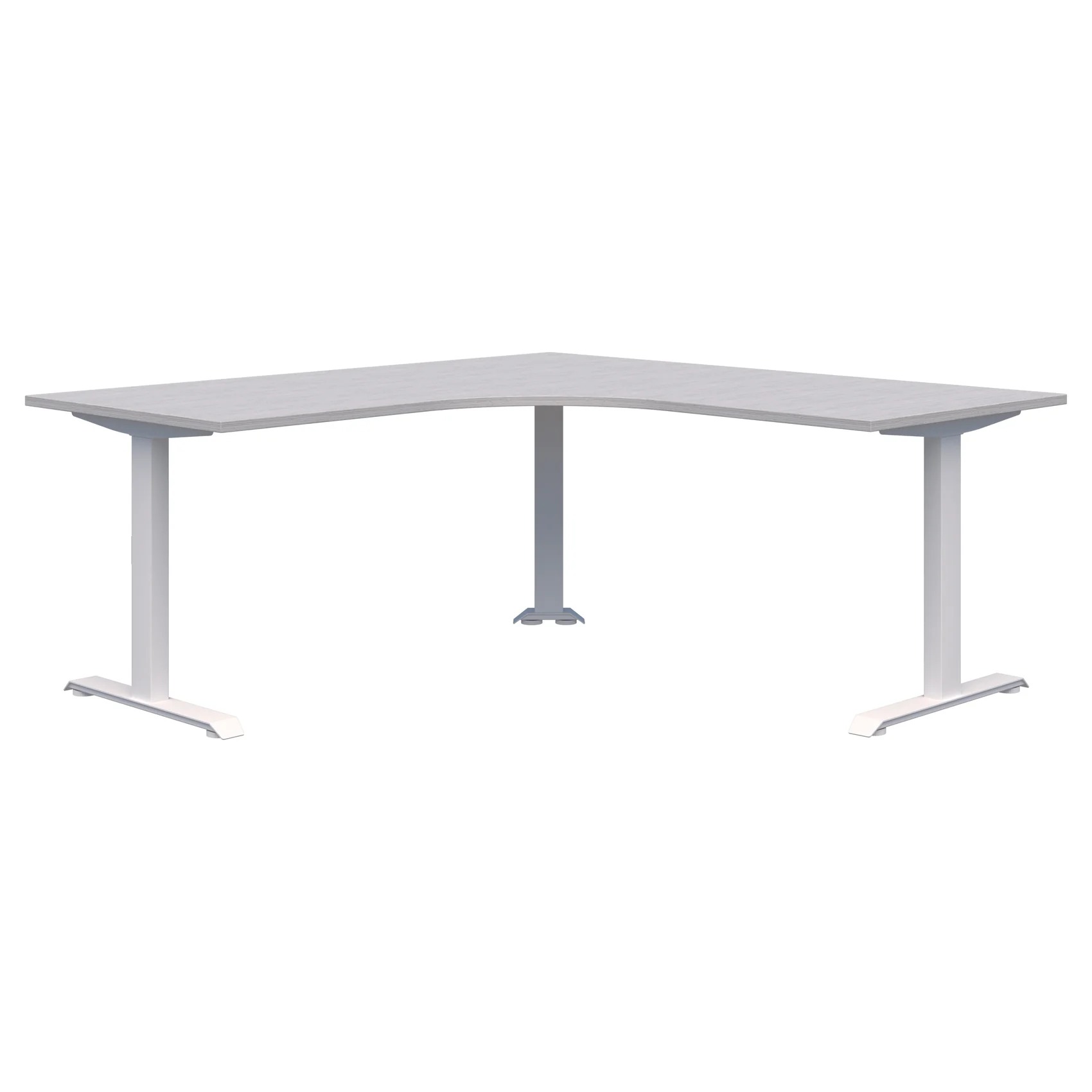 Peak II Fixed Height Corner Workstation - Image 25