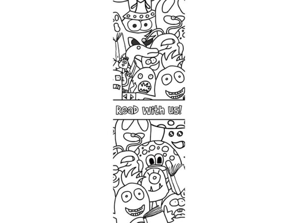 Colour Craze Colouring Bookmarks