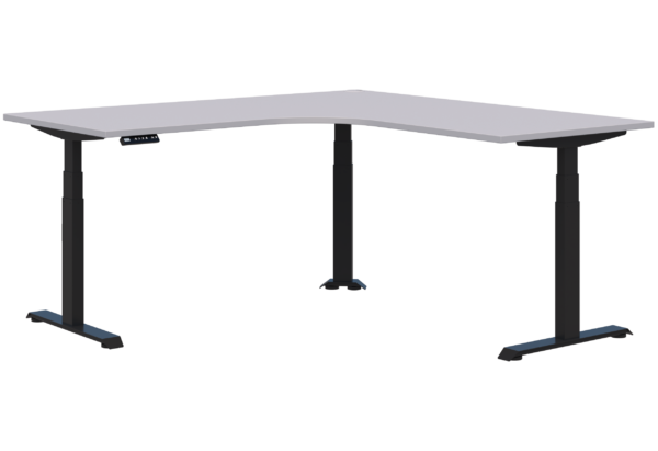 Peak II Electric Height Adjustable Corner Workstation