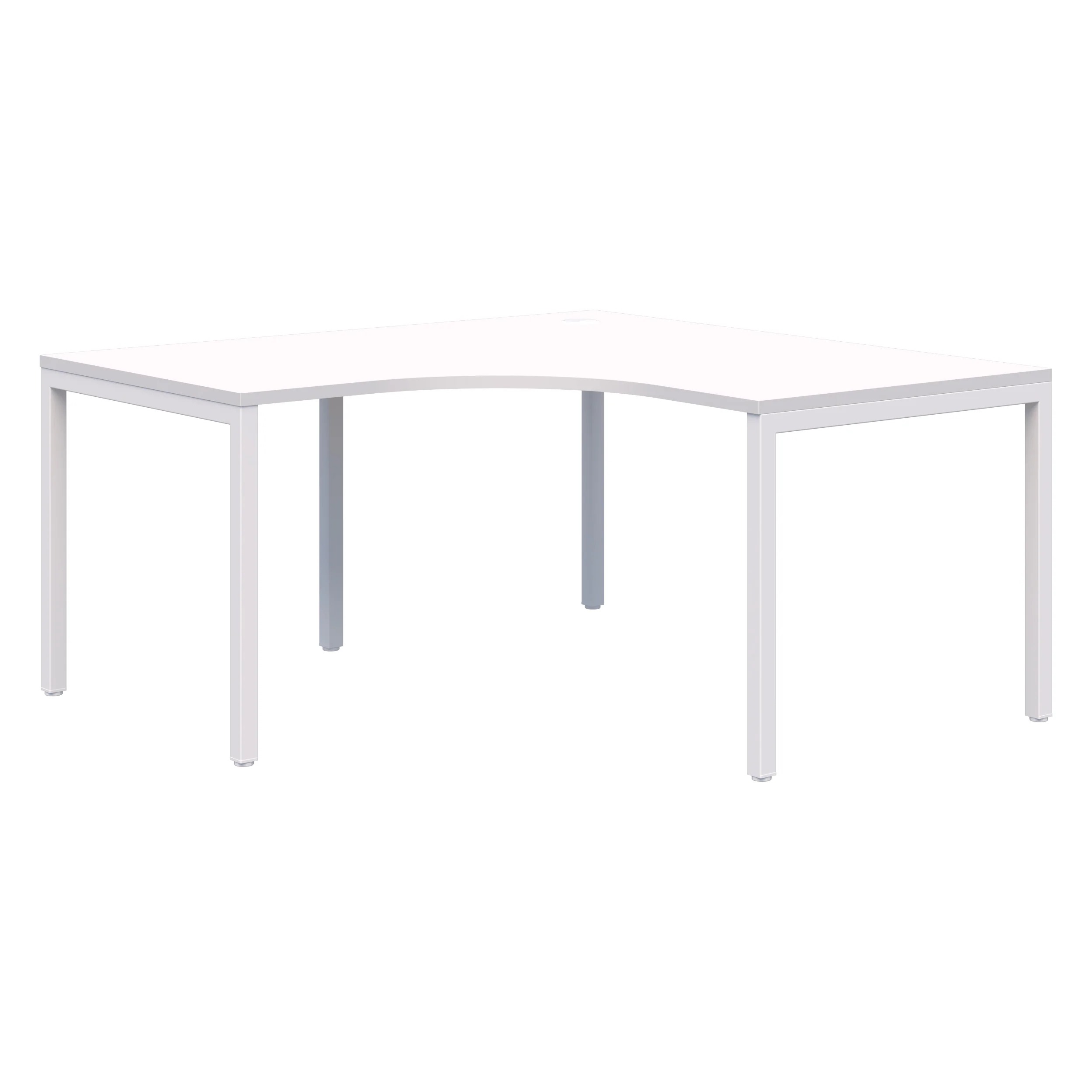 Avero Fixed Height Desk 90 Degree Corner Workstation - Image 9