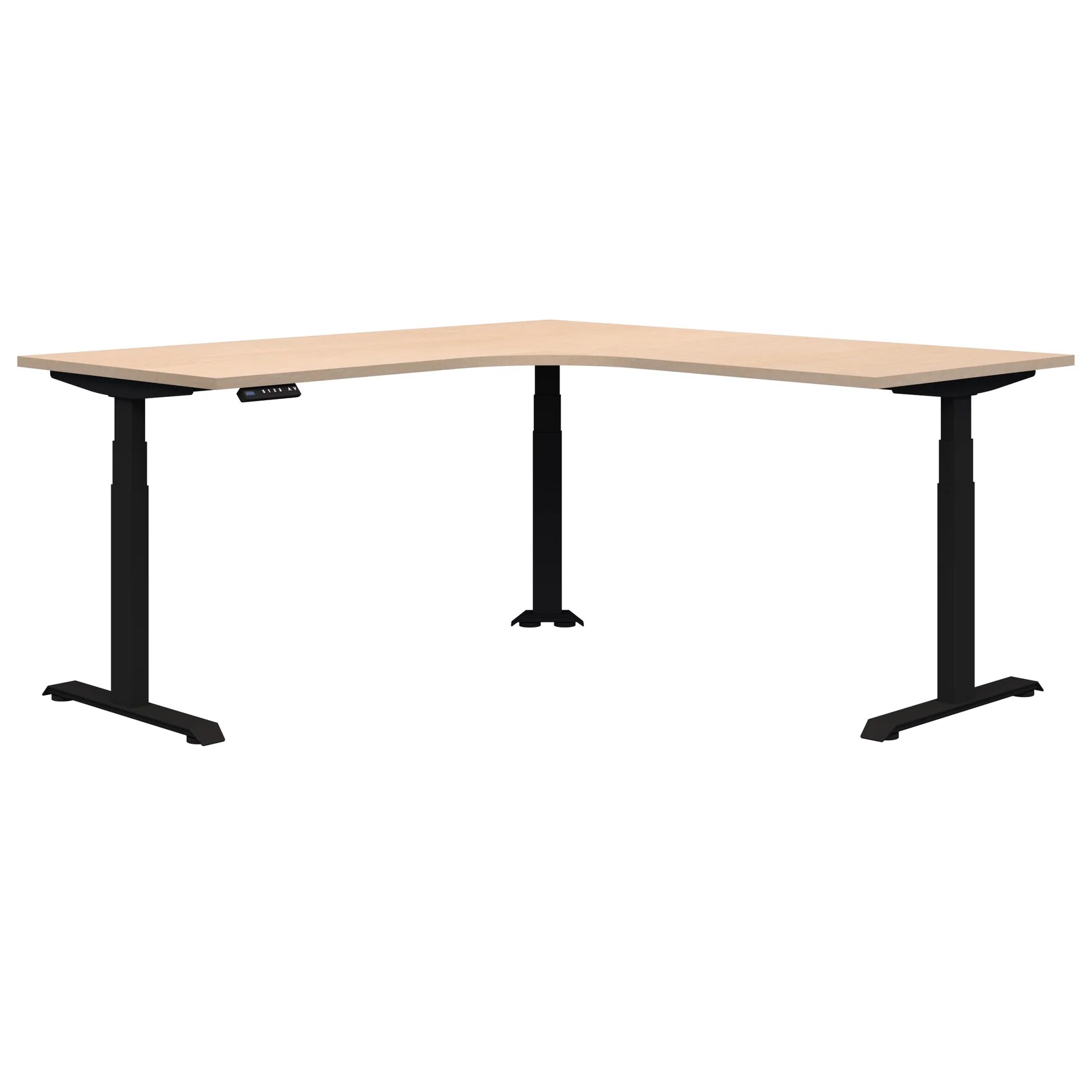 Peak II Electric Height Adjustable Corner Workstation - Image 12